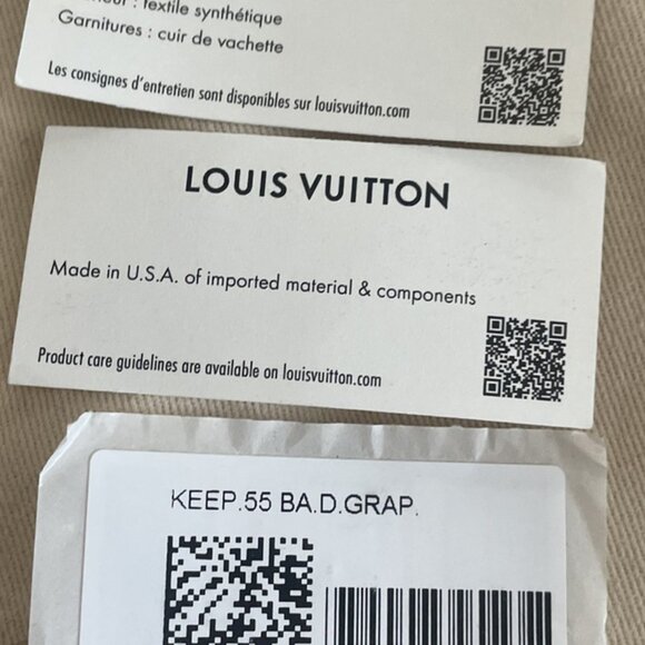 Keepall Bandoulière 55 - Only used 1 time, small marks on bag - see description - Picture 9 of 9